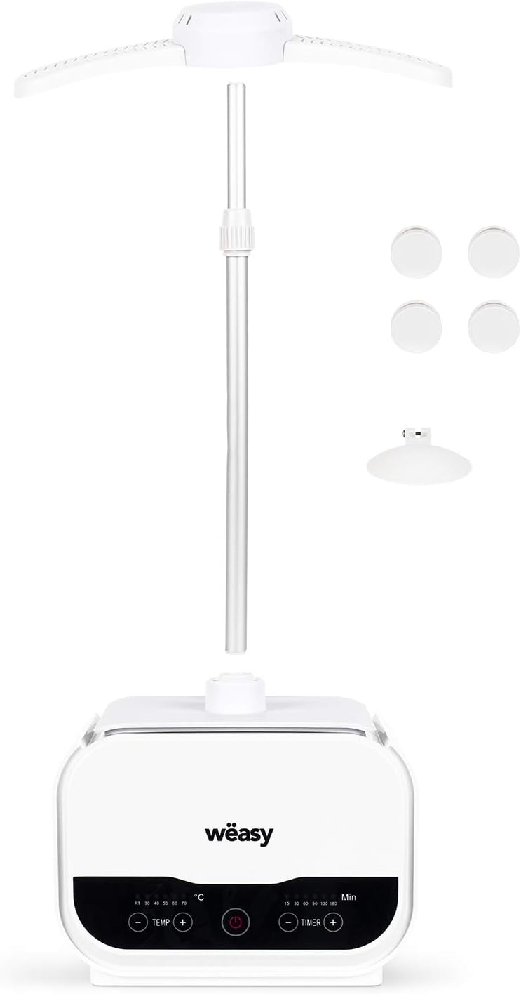 Wëasy Mannequin de Repassage Automatique Chemises et Linge IRO320, Séchage et Repassage, 5 Niveaux de Température, Minuteur Programmable