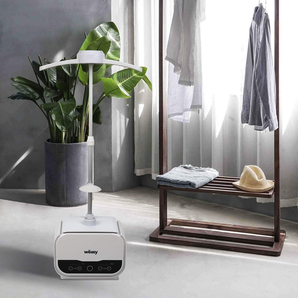 Wëasy Mannequin de Repassage Automatique Chemises et Linge IRO320, Séchage et Repassage, 5 Niveaux de Température, Minuteur Programmable